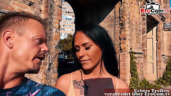 Bodo'S German Casting Adventure With A Latina Milf In Public