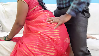 Indian Wife Sharing In A Pink Saree And Mature Wife Sex