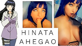 Hinata Ahegao'S Sensual Oral Pleasure In Naruto Cosplay