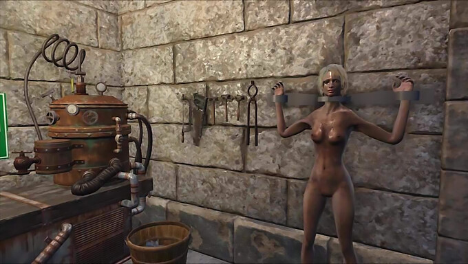 Hentai-eventyr i ruinene av et slott i Fallout 4