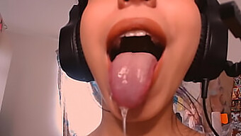 The Ultimate Compilation Of Saliva Play With Ahegao-Style Anime Girls