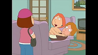 Anthony'S Wild Encounter With Lois And Meg In A Cartoon Sex Video