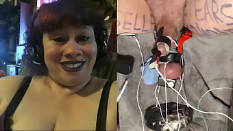 Mistress Punishes Slave With Electric Stimulation