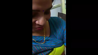 Desi Office Milf Gets Fingered By Colleague In Restroom