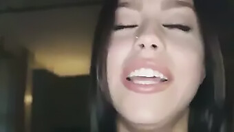 Alina Lopez'S Very Naughty And Long Tongue In Action