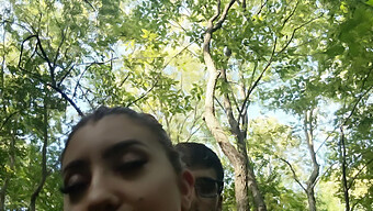 American Couple Enjoys Rough Sex In The Wilderness