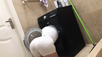 Amateur Stepsis' Surprise In The Washing Machine