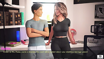 A Steamy Encounter Between A Wife And Stepmother In A 3d Animated Game