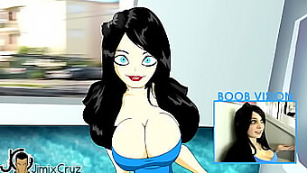 Hannah Minx'S Animated Breast Training Session