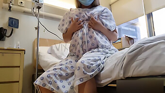 Hospitals Turn Into Playgrounds As Horny Patient Cums On Bed – Viral