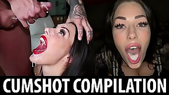 Shaiden Rogue'S Homemade Cumshot Compilation With Facial And Mouthful