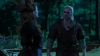 Ciri'S Romantic Encounter With Anna Henrietta In The Witcher 3