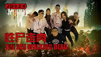 Walking Dead: Asian Schoolgirl'S Adventure Outdoor