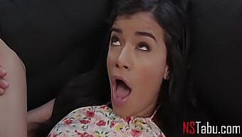 ابنة الزوجة سافانا سيكس تنتهي من قبل رجلها العجوز